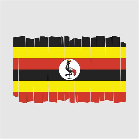 Uganda Flag Vector 21932511 Vector Art at Vecteezy