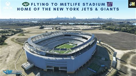 Flying to Metlife Stadium - Home of the New York Jets & Giants - Videos ...