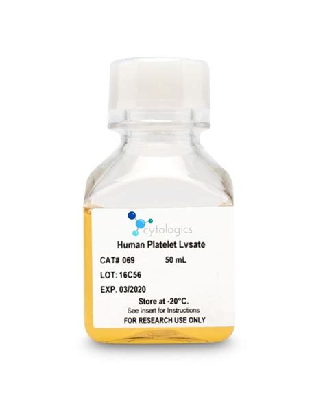 Buy Platelet Lysate Online | Cytologics