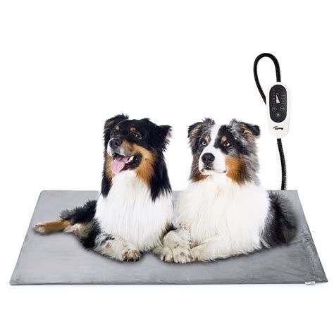 Toozey Pet Heating Pad, 6 Adjustable Temperature Dog Cat Heating Pad ...