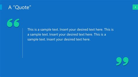 Quote Slide of Introduction Presentation - SlideModel