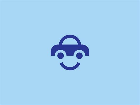 Friendly car logo | Car logo design, Car logos, Logo design