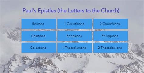 2. Paul's Epistles | Study Storage