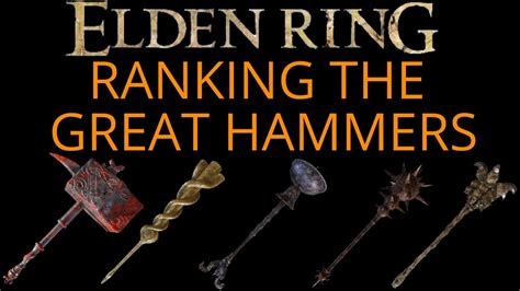 Which WARHAMMER/GREAT HAMMER Is Best? In Depth Great Hammer Review- ELDEN RING - YouTube