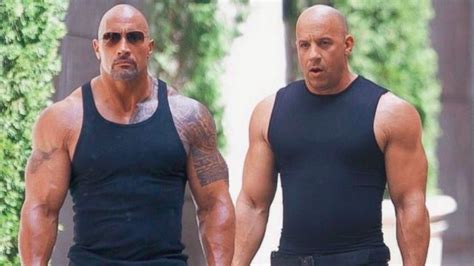 Vin Diesel says he's 'always rooting' for his 'Fast 8' co-star Dwayne ...