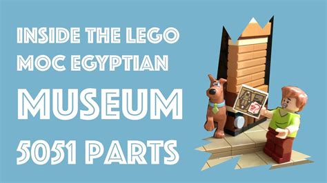 Lego MOC Egyptian Museum - inside video tour - 5051 Parts - YouTube