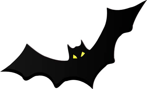 Halloween Bat Silhouette Clip Art at Clker.com - vector clip art online, royalty free & public ...