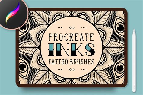 Procreate Inks Tattoo Brushes - Design Cuts