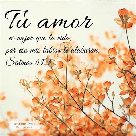 Tú amor es mejor que la vida | Palabra de dios biblia, Versículos ...