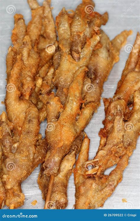 Fried chicken feet stock photo. Image of foot, asianfood - 26709522