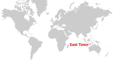 East Timor Location On World Map – The World Map