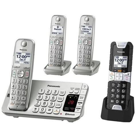 Panasonic Link2cell Phone With 4 Handsets | Telephones | Electronics ...