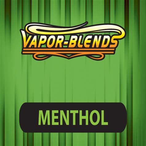 menthol- vapor-blends e-liquid