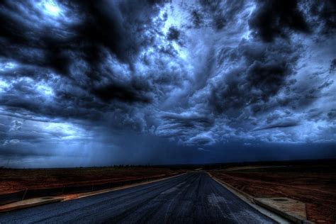 Black Rainy Weather Clouds HD Wallpaper