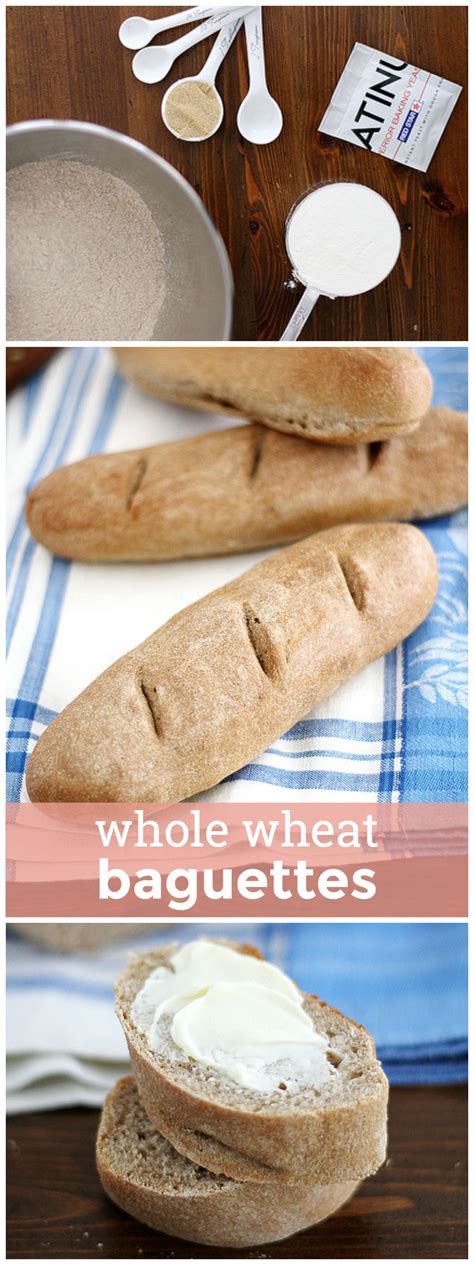 Whole Wheat Baguettes | Girl Versus Dough