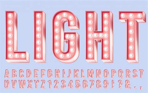 Free Light Bulb Font Vectors, 300+ Images in AI, EPS format