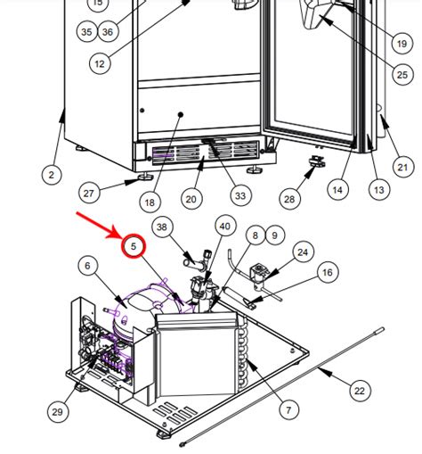 U-line Ice Maker Parts Diagram