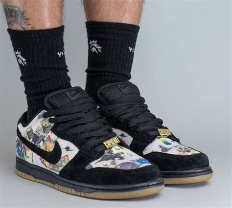 The Supreme x Nike SB Dunk Low "Rammellzee" Releases August 31st · JustFreshKicks