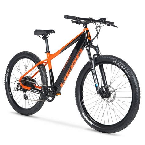 Hero Cycles 27.5" Mountain Step Over Electric Bike - Orange/Black ...