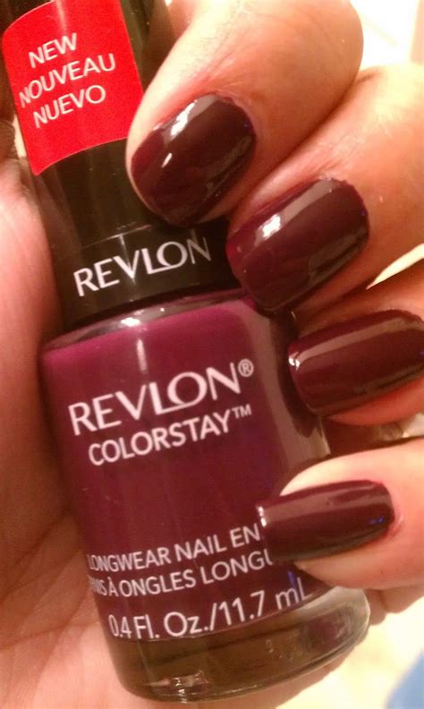 revlon nail polish color chart | The Revlon Colorstay Longwear Nail Enamel comes in 32 shades ...