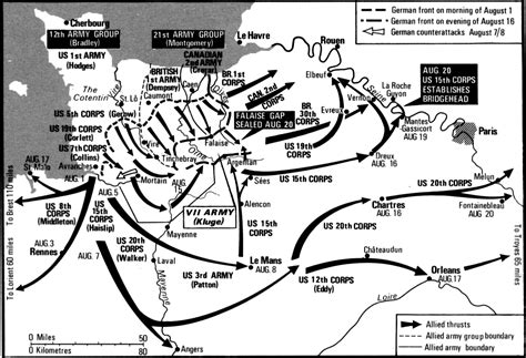 Normandy Breakout to the Seine, Aug. 1-16, 1944