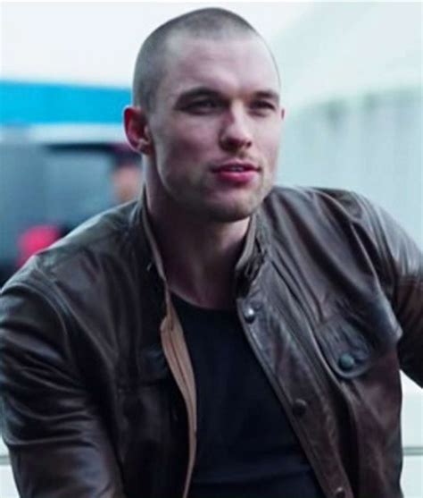 Ed Skrein Deadpool Ajax Leather Jacket - Jackets Creator