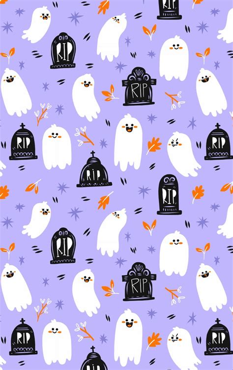 Spooky cute ghost cellphone wallpaper | Halloween wallpaper, Halloween wallpaper backgrounds ...