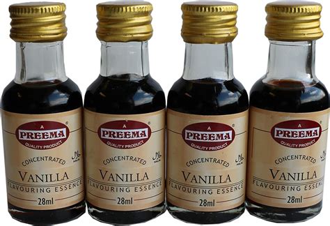 4 x 28ml Vanilla Essence Concentrated Flavouring: Amazon.co.uk: Health ...
