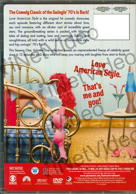 Love American Style - Season 1, Vol. 1 (Boxset) on DVD Movie