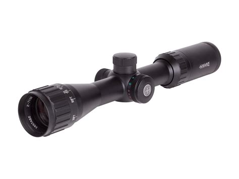 Refurbished Hawke Sport Optics HD IR Series 2-7x32 AO Rifle Scope, Illuminated Mil-Dot Reticle ...