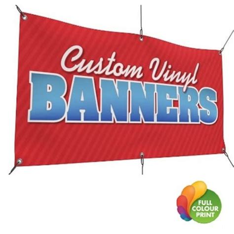 Full Colour Vinyl Gloss Banner with Grommets | veryexcitingthings