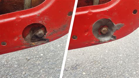 Classic Car Rust Hole Repair Using Epoxy Putty | Sylmasta.net
