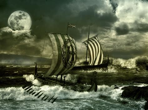 🔥 [50+] Wallpapers for Desktop Viking Ships | WallpaperSafari