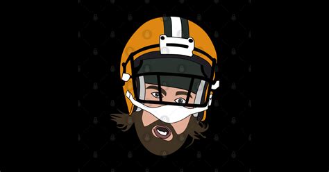 funny face aaron rodgers - Aaron Rodgers Funny Face - Sticker | TeePublic