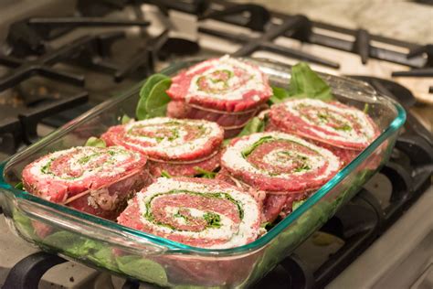 Flank Steak Pinwheels - Caveman Keto