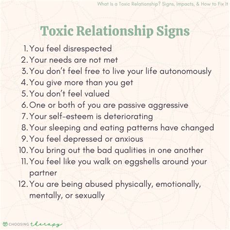 21 Signs of a Toxic Relationship & What to Do About It