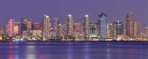 San Diego Skyline by S. Greg Panosian