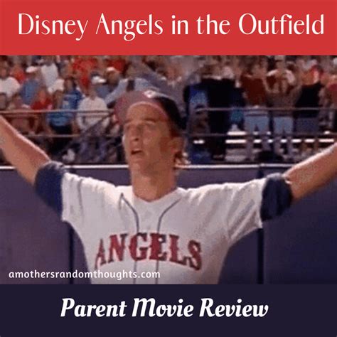 Disney Angels in the Outfield Movie Review - A MOTHER'S RANDOM THOUGHTS