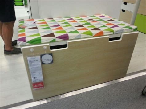 Ikea Stuva storage bench 90cm x 50cm x 50cm $89 Bench pad Vissla 90cm x 49cm x 3cm $19.90