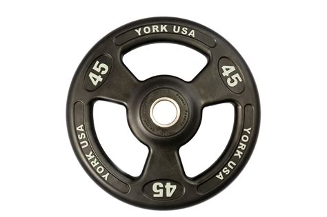 York 2″ Iso-Grip Urethane Olympic Plate Set (New) - Expert Fitness Supply