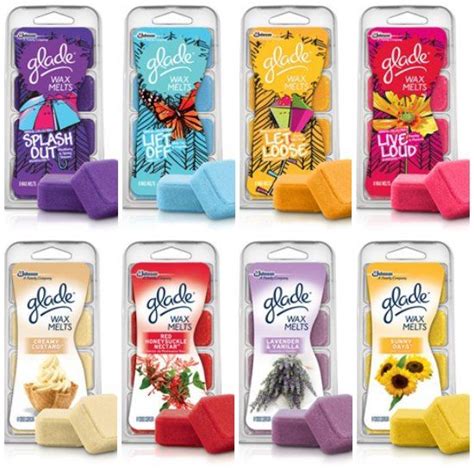 The New Glade Wax Melts: SPRING Collection! They really have captured ...