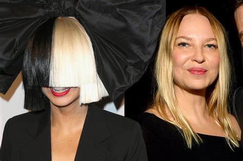 Sia shows off her real face without signature wig at Netflix party