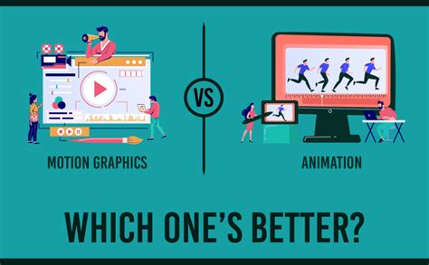 Motion Graphics Vs. Animation - How Are the Two Types Different?