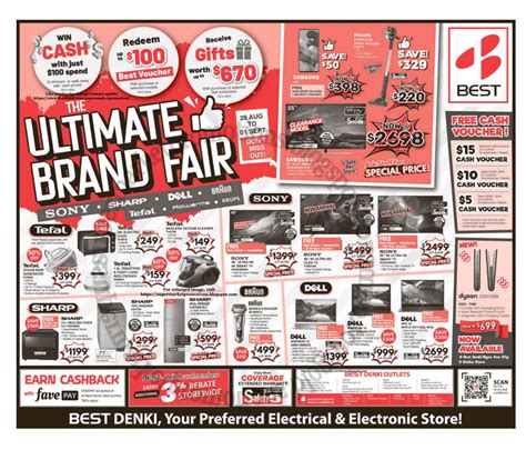 Best Denki Brand Fair 28 August - 01 September 2020 ~ Supermarket Promotions