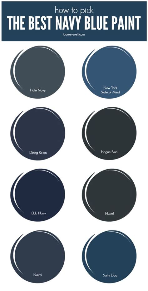 The Best Navy Blue Paint for Your Home | Tauni + Co | Navy blue bedrooms, Dining room blue, Navy ...