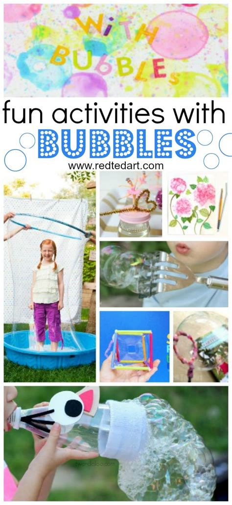 19+ Bubble Activities for Kids - Fun with Bubbles - Red Ted Art - Kids ...