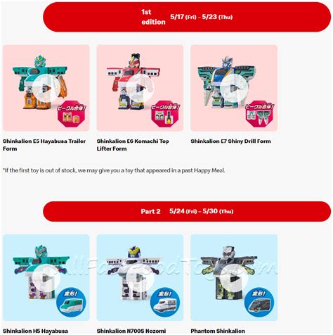 Next McDonald's Japan Happy Meal Toys 2025