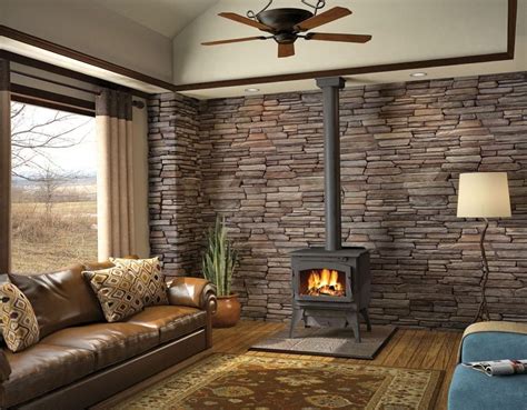 20 Beautiful Wood Burning Fireplace Designs