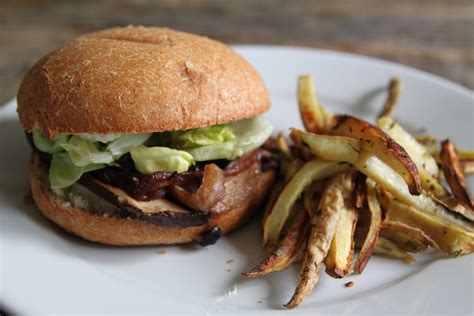 The Crosby Kitchen: Portobello Mushroom Sandwich with Caramelized ...