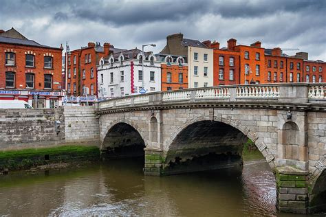 Mellows Bridge on River Liffey in Dublin Photograph by Artur Bogacki ...